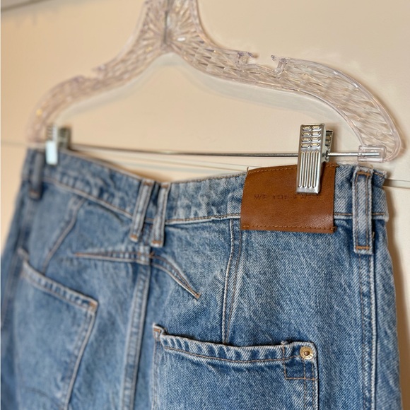 Free People We The Free Good Luck Mid-Rise Barrel Jeans 30 - Picture 8 of 10